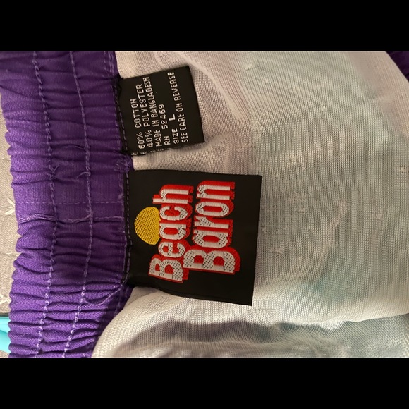 VINTAGE 1970s MEN SWIM TRUNKS - Picture 3 of 3